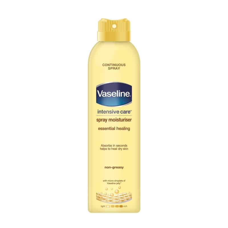 اسپری آبرسان بدن جو دو سر وازلین Vaseline مدل Essential Healing(190 میل)