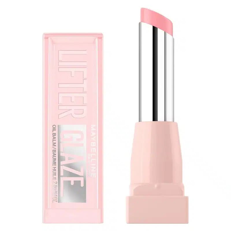 بالم لب رنگی آبرسان میبلین Maybelline مدل Lifter Glaze Lip Balm کد 02 رنگ Pink Drip