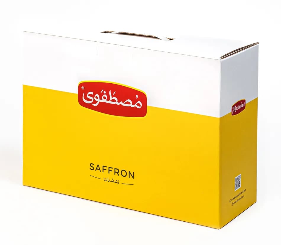 جعبه کارتنی زرد 12.5*24*34