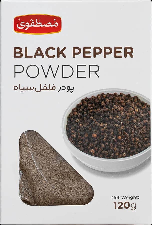 پودر فلفل سیاه 120 گرم