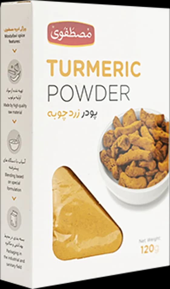 پودر زردچوبه 120 گرم — تصویر ۲