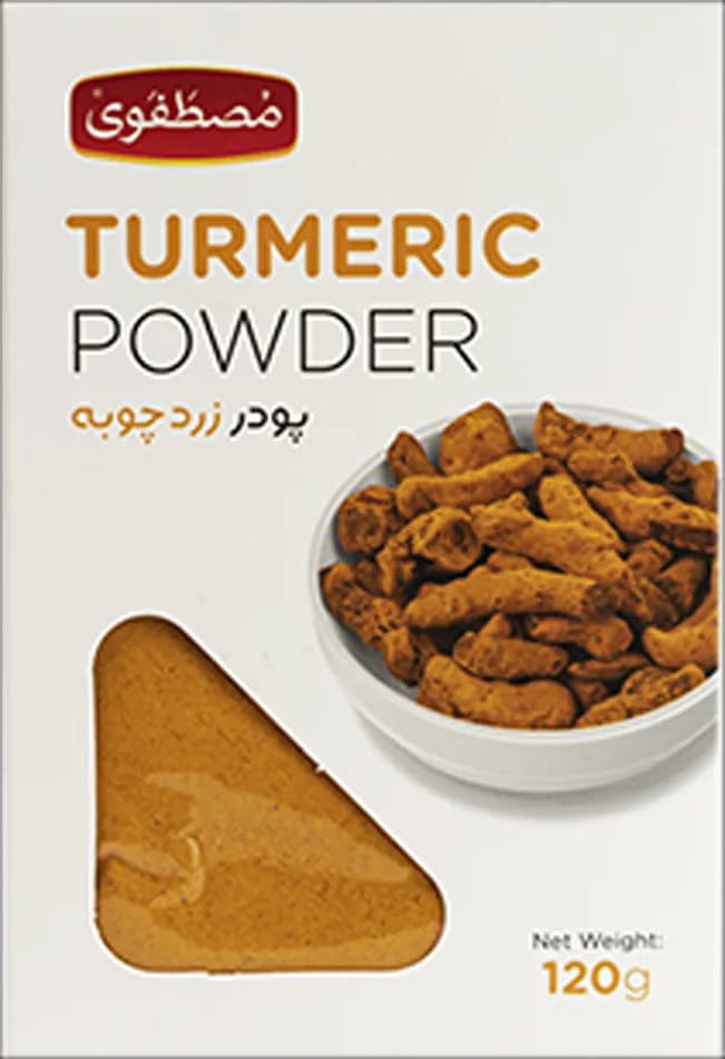 پودر زردچوبه 120 گرم