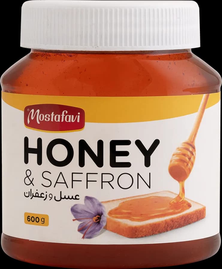 عسل زعفرانی 600 گرم