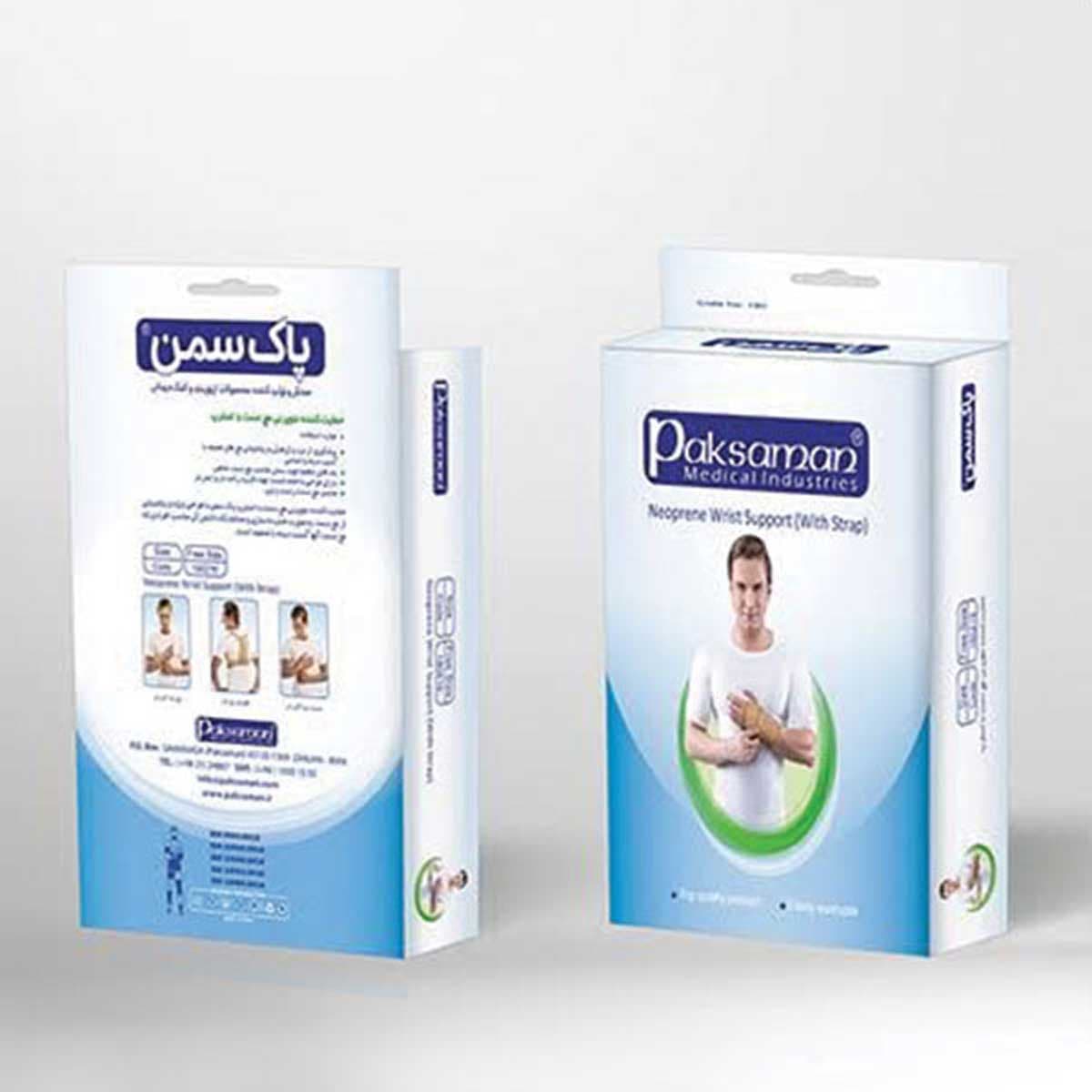 حمایت کننده نئوپرنی مچ دست استرپ دار کد 180 — تصویر ۲