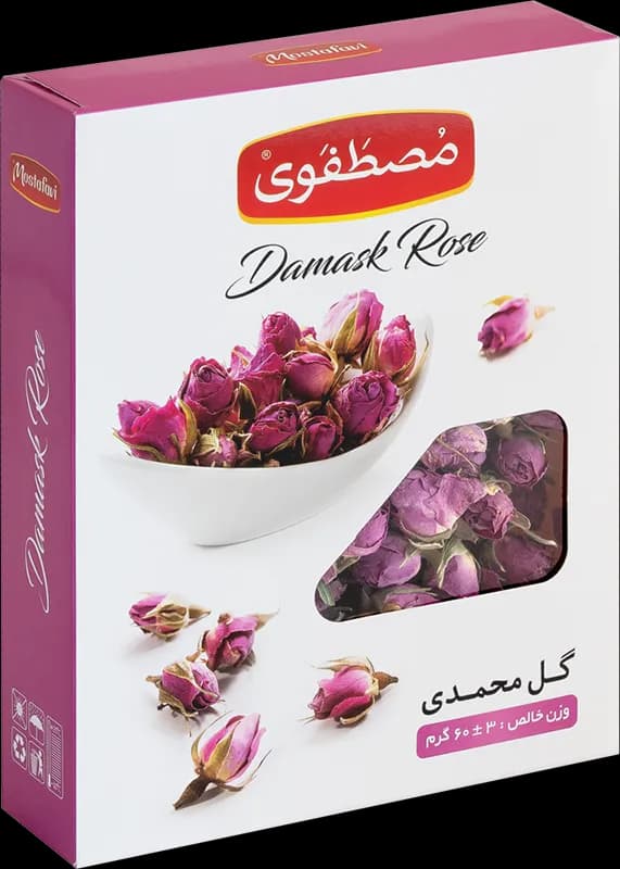 غنچه گل محمدی 60 گرم — تصویر ۴