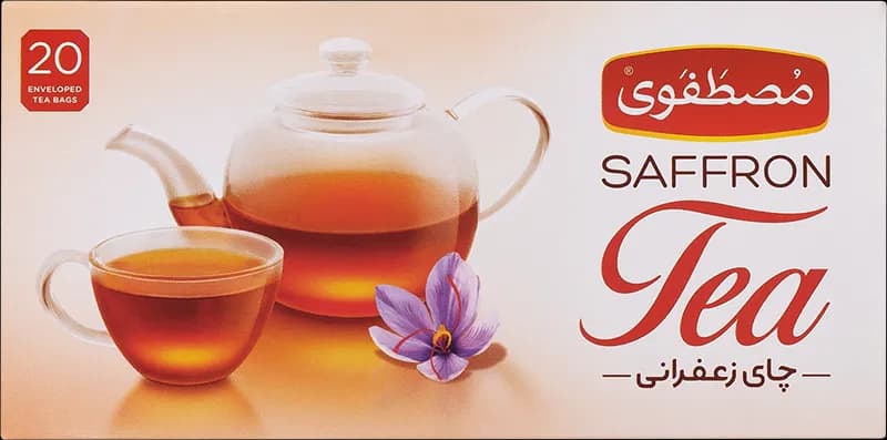 چای زعفرانی 20 عددی