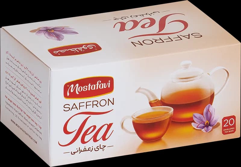 چای زعفرانی 20 عددی — تصویر ۲