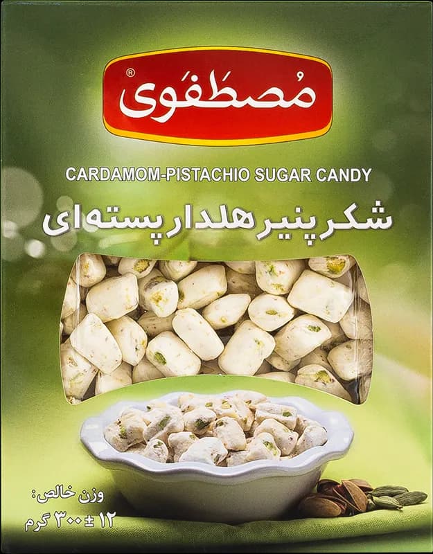 شکرپنیر هلدار پسته ای 300گرم