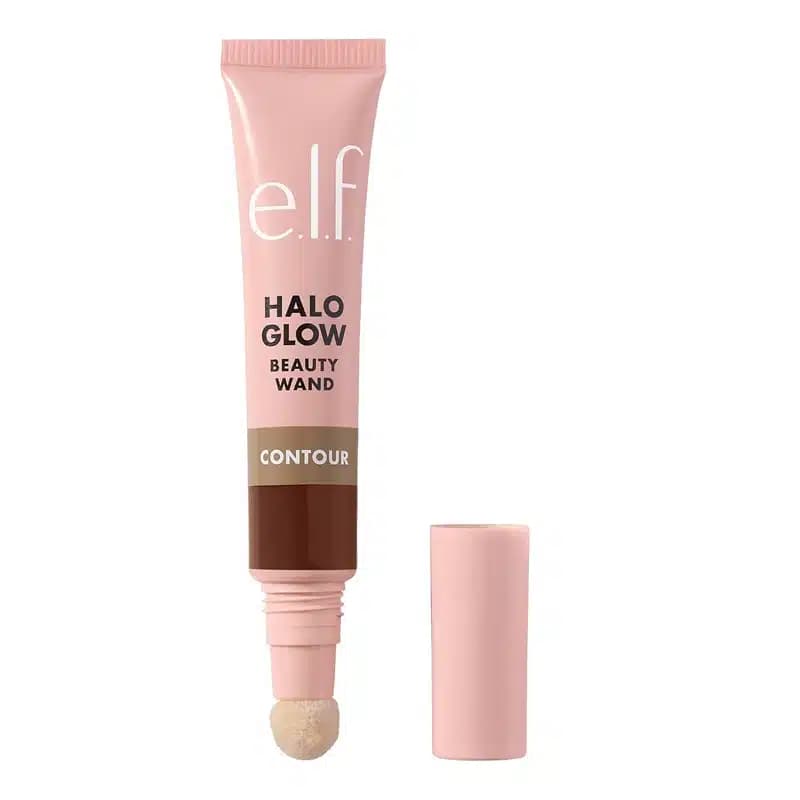 کانتور مایع سراسفنجی الف elf مدل Halo Glow Contour Beauty Wand رنگ Tan Deep — تصویر ۳