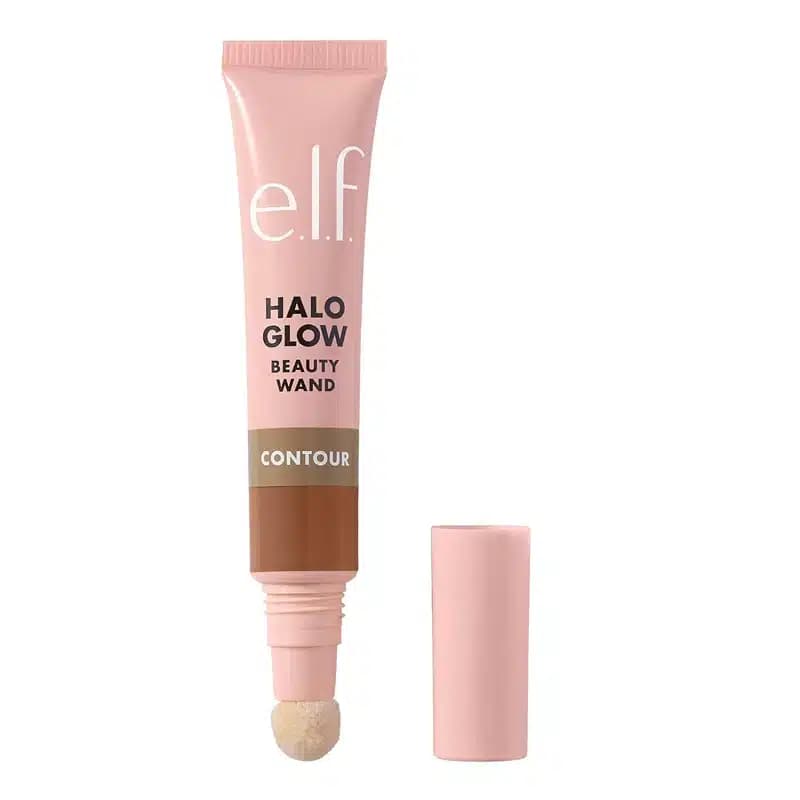 کانتور مایع سراسفنجی الف elf مدل Halo Glow Contour Beauty Wand رنگ Light Medium — تصویر ۲