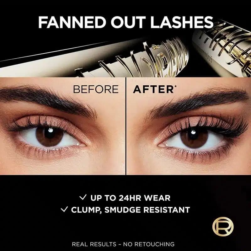 ریمل حجم دهنده لورآل Loreal مدل Voluminous Panorama Washable Mascara — تصویر ۳