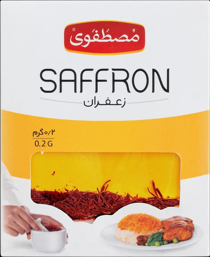 زعفران پاکت 0.2 گرم