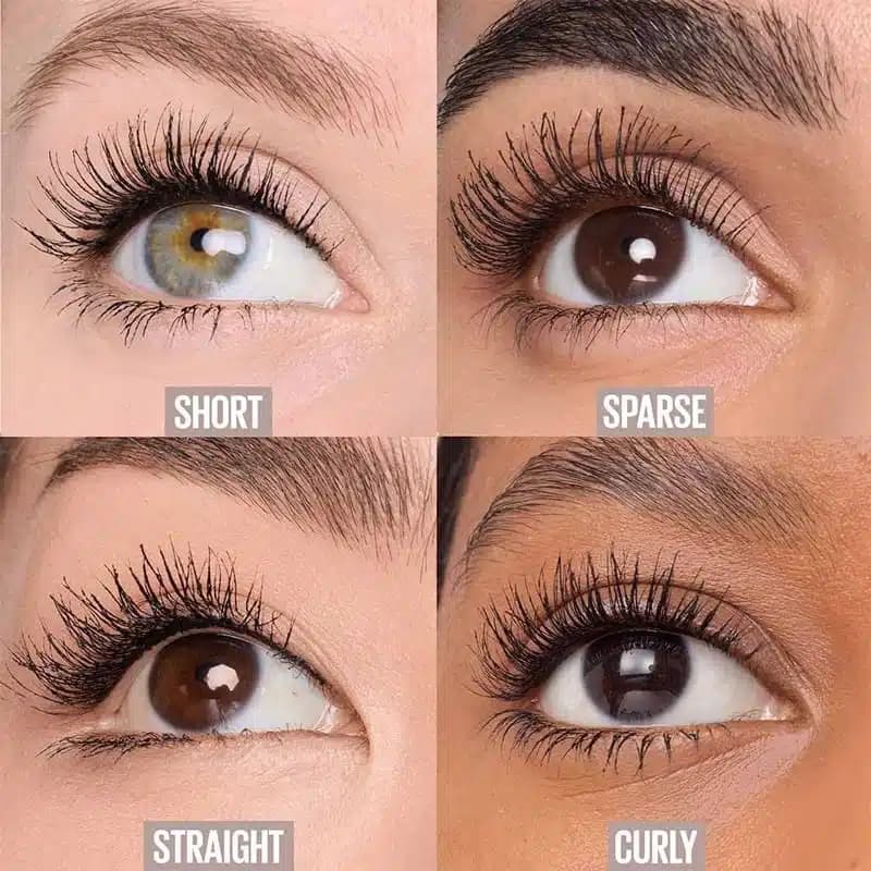 ریمل حجم‌ دهنده و لیفت‌ کننده مژه میبلین Maybelline مدل Lash Sensational Body Washable — تصویر ۲