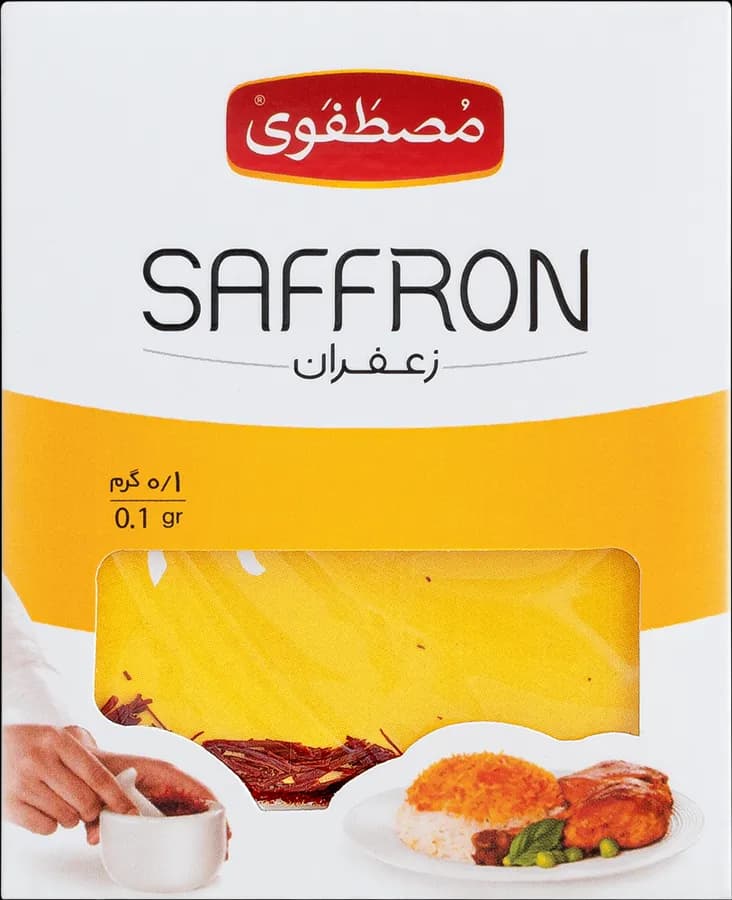 زعفران پاکت 0.1 گرم