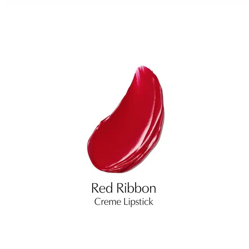 رژلب جامد لیمیتد ادیشن استی لادر Estee Lauder رنگ Red Ribbon (جدا شده از پک 2025 Blockbuster Luxury Beauty Collection سفارش مستقیم از آمریکا) — تصویر ۳