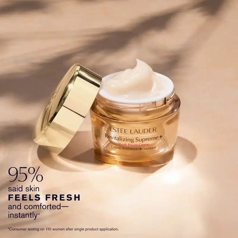 کرم مرطوب‌ کننده و ضدچروک استی لادر Estee Lauder مدل Revitalizing Supreme+ Youth Power Cream (جدا شده از پک 2025 Blockbuster Luxury Beauty Collection سفارش مستقیم از آمریکا) — تصویر ۵