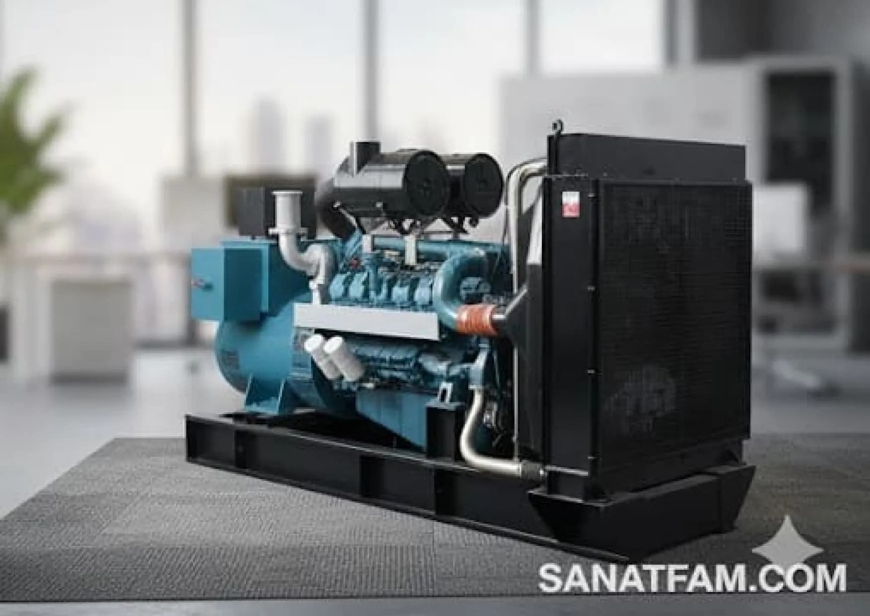 دیزل ژنراتور 630 کاوآ دوسان مدل DP180LA