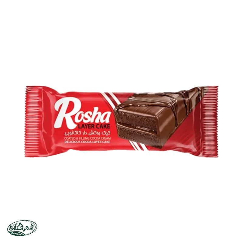 روشا کیک روکشدار کاکائویی نظری