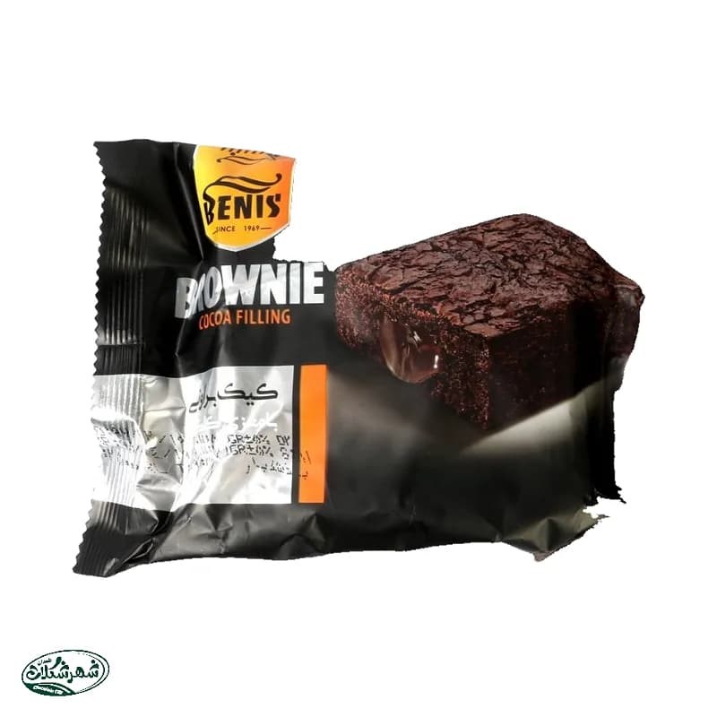 کیک براونی کاکائویی بنیس 80گرم