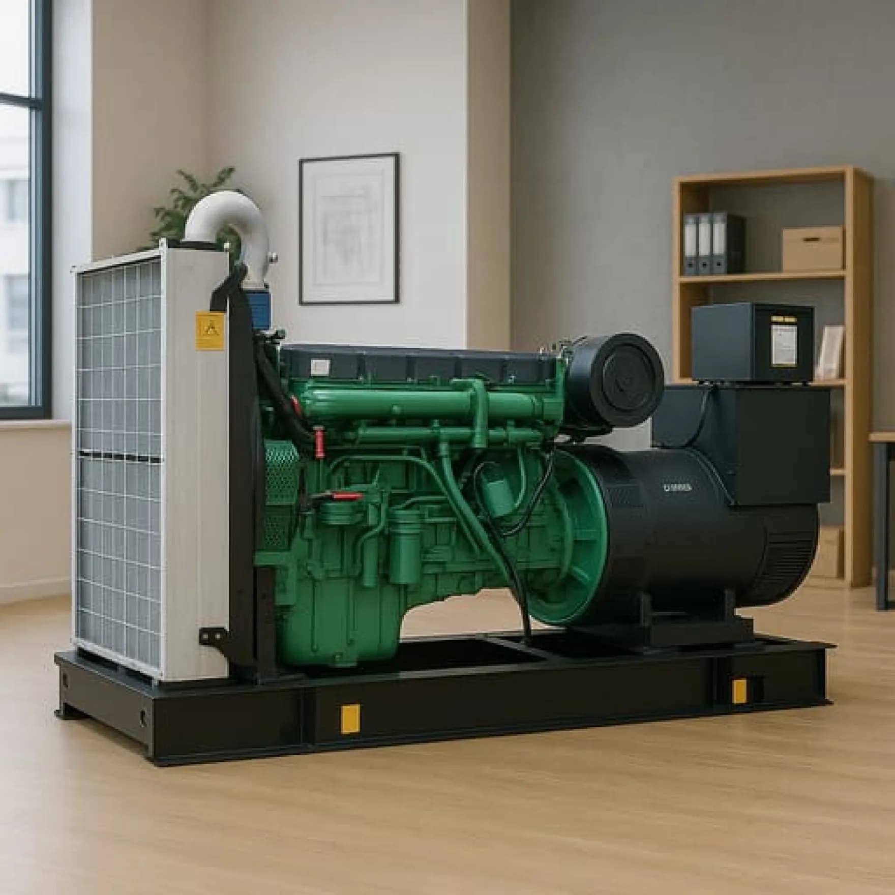 دیزل ژنراتور 410 کاوآ دوسان مدل DP126LB