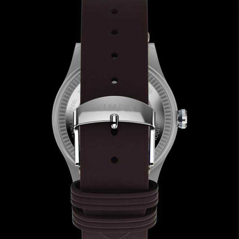 ساعت تایمکس مدل Leather Strap — تصویر ۴