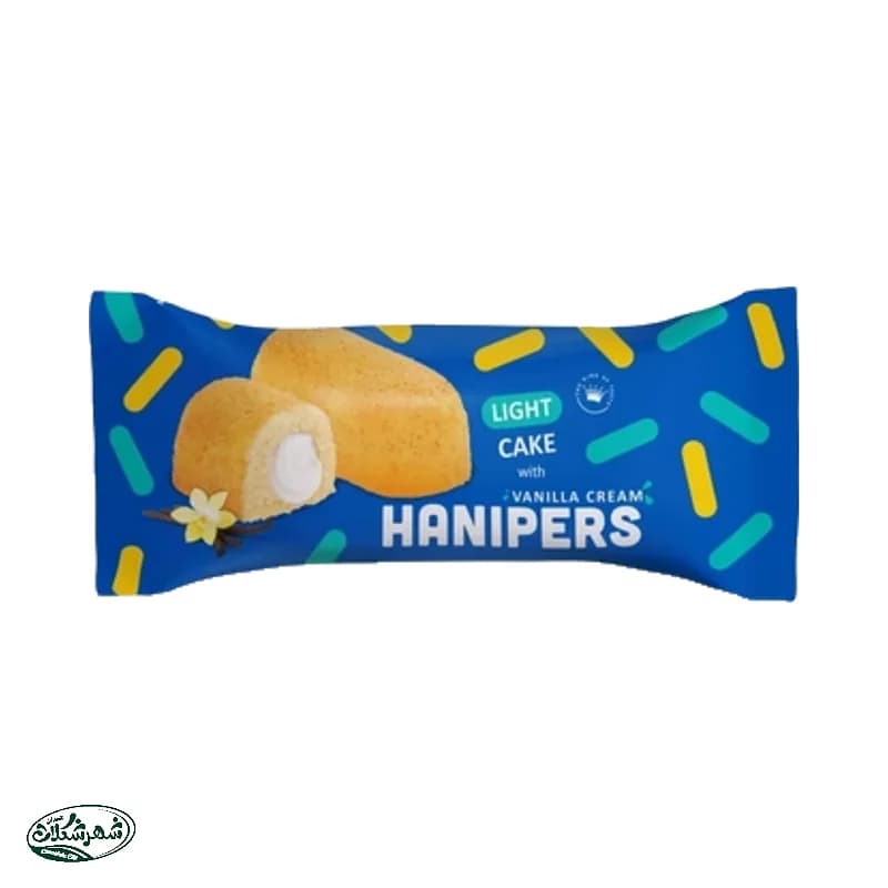 کیک هانیپرز مغز کرم وانیل زر 36گ