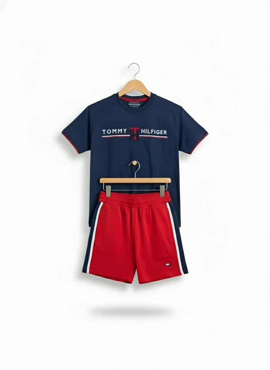 تیشرت شلوارک تامی بچگانه Tommy Hilfiger — تصویر ۲