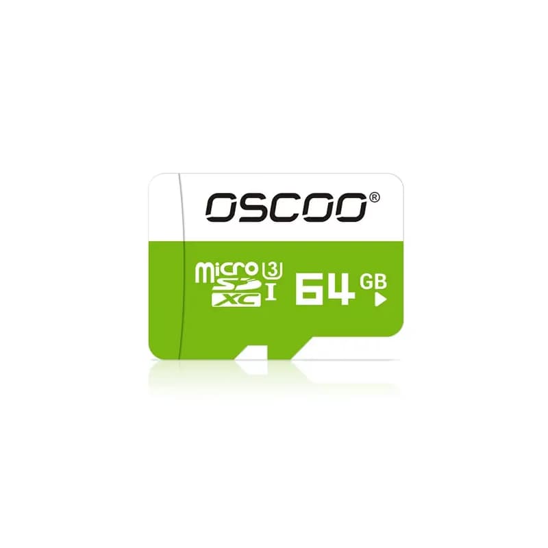 کارت حافظه میکرو اسدی اوسکو 64 گیگابایت سرعت 85MB/s U3 (سبز)