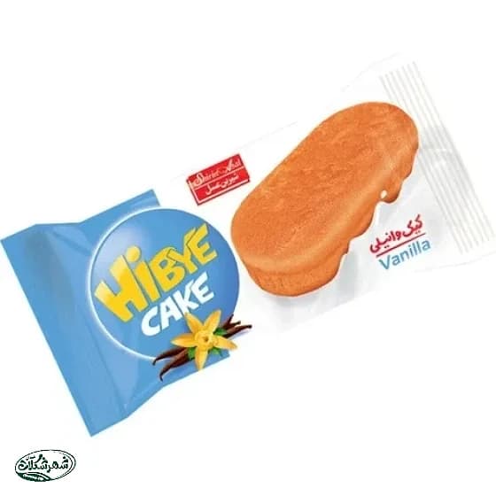 کیک وانیل بیضی شیرین عسل 50گ