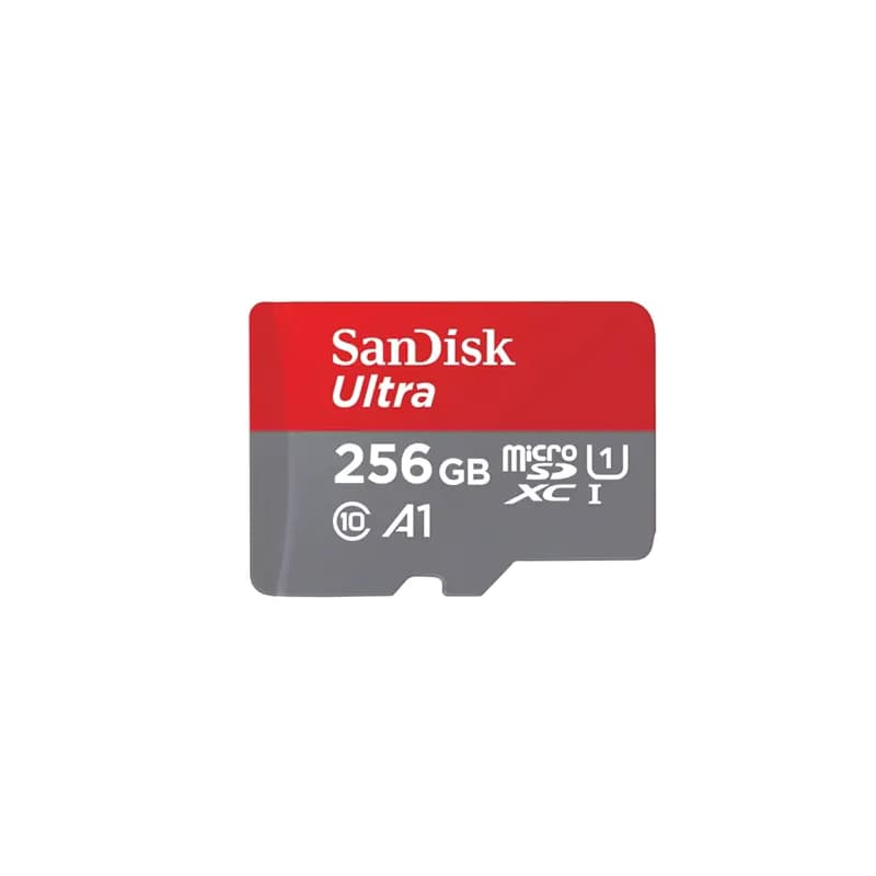 کارت حافظه میکرو اس‌دی سن دیسک 256 گیگابایت سرعت 150MB/s U1 A1 مدل Ultra