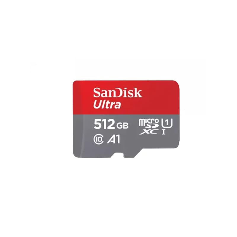 کارت حافظه میکرو اس‌دی سن دیسک 512 گیگابایت سرعت 150MB/s U1 A1 مدل Ultra