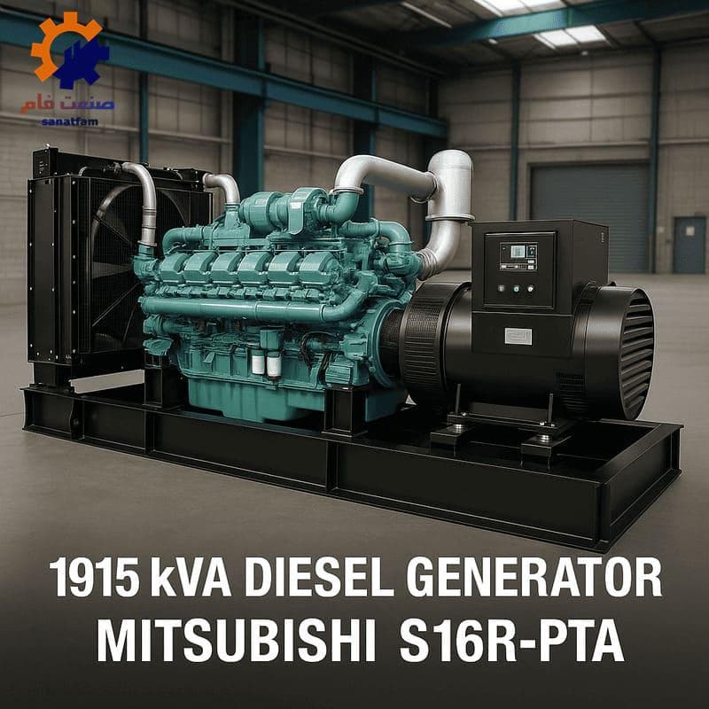 دیزل ژنراتور 1915 کاوآ میتسوبیشی مدل S16R-PTA