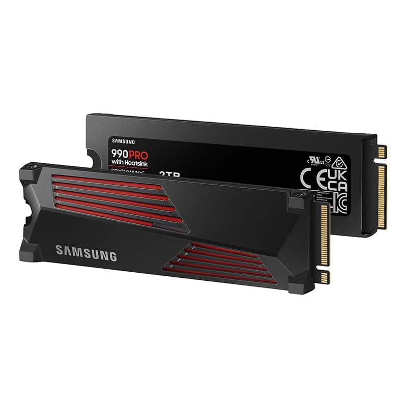 حافظه SSD اینترنال سامسونگ 1 ترابایت M.2 NVMe مدل Samsung Evo 990 Pro Heatsink — تصویر ۲