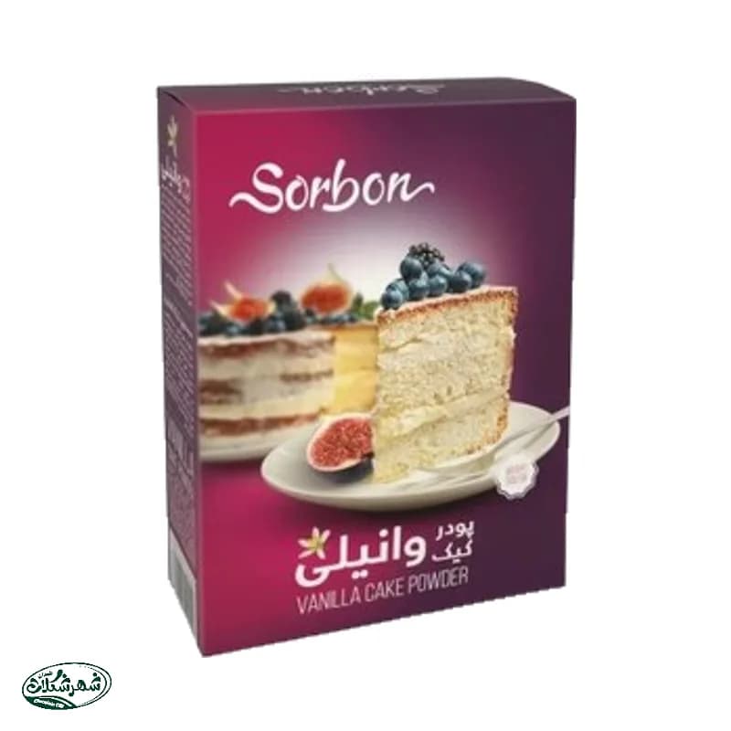 پودر کیک سوربن وانیلی 500گ