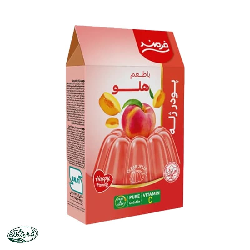 پودر ژله فرمند هلو
