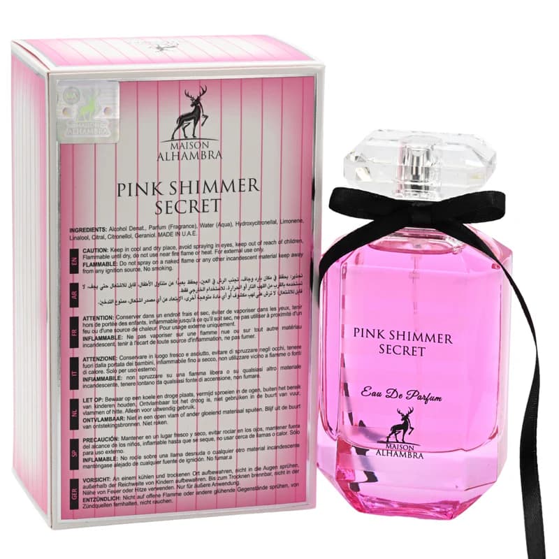 ادکلن الحمبرا پینک شیمر Maison Alhambra Pink Shimmer | مشابه ویکتوریا سکرت بامشل — تصویر ۳