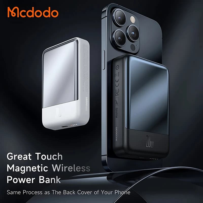 پاوربانک مک دودو مدل MC-4261 20W ظرفیت 10000 میلی آمپرساعت — تصویر ۵
