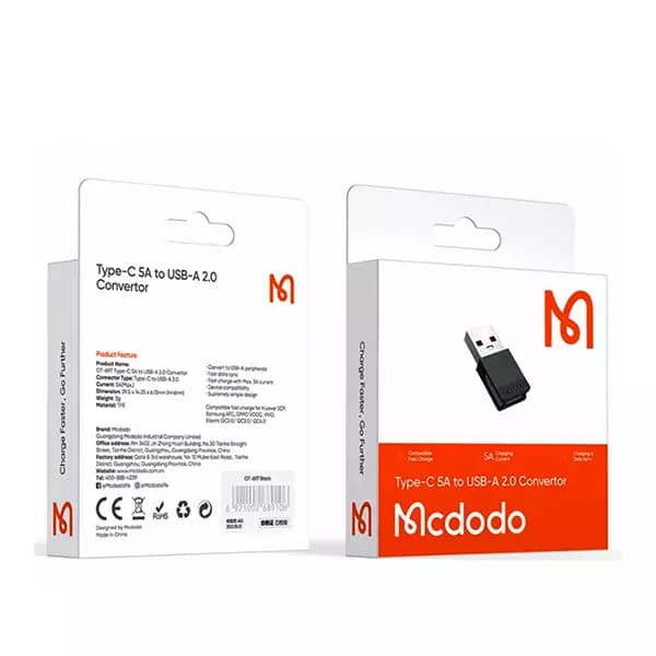 مبدل USB 3.0 به USB-C مک دودو مدل OT-6970 — تصویر ۹