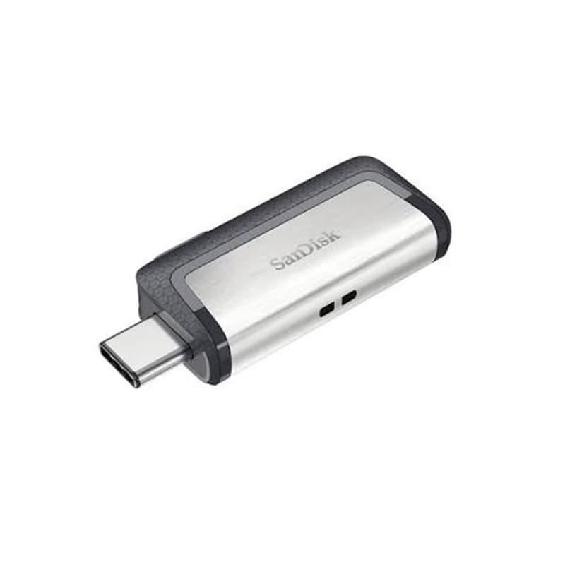 فلش مموری سن دیسک 32 گیگابایت USB3.1 مدل Ultra Dual Drive Type-C (خاکستری) — تصویر ۳