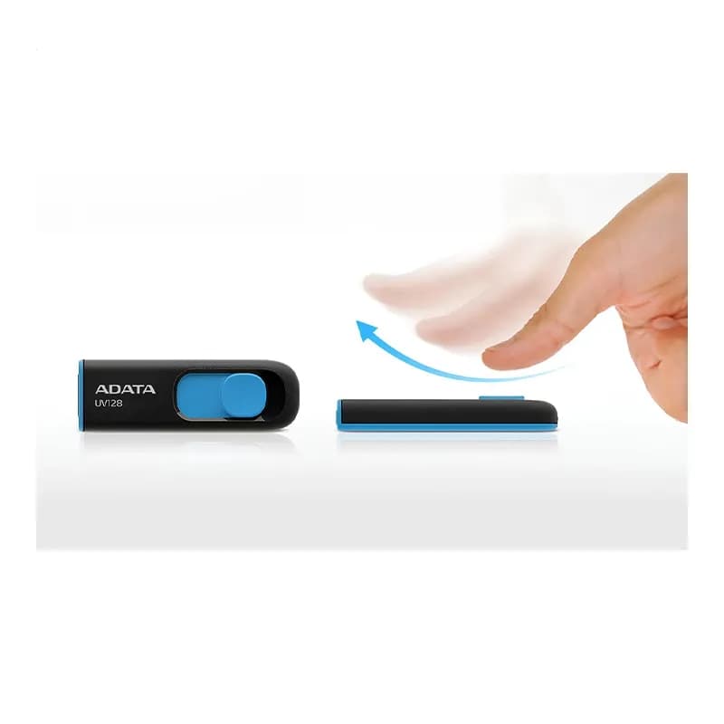 فلش مموری ای دیتا 128 گیگابایت USB3.2 مدل ADATA UV128 (آبی) — تصویر ۷