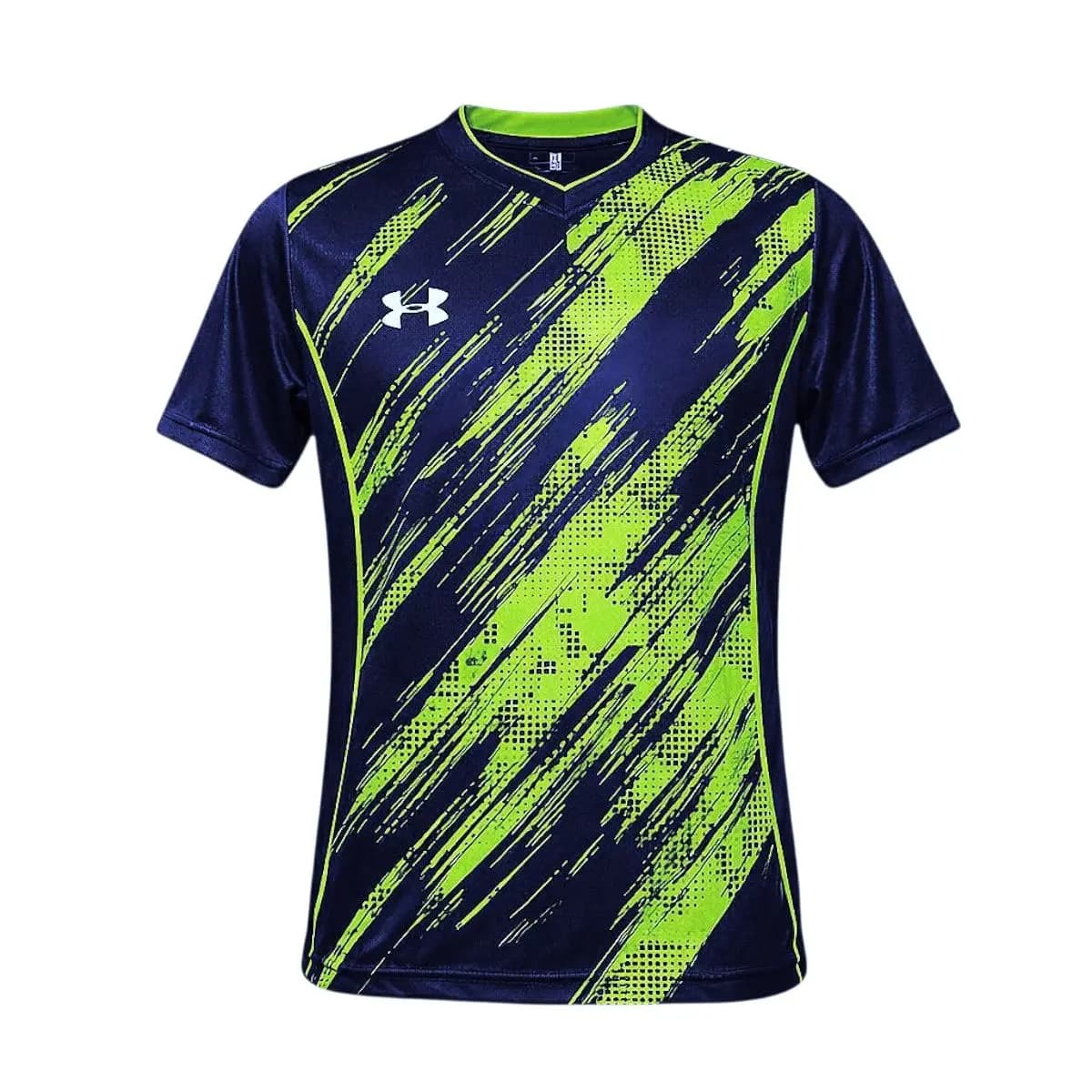 ست پیراهن و شورت فوتبال طرح آندر آرمور (Under Armour) | سرمه ای — تصویر ۲