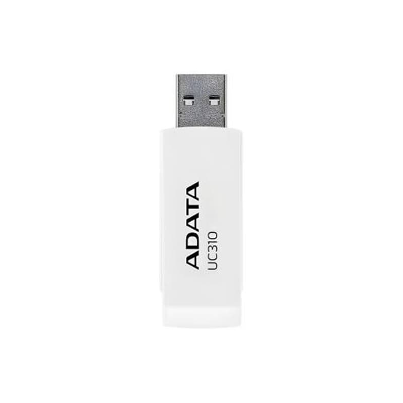 فلش مموری ای دیتا 64 گیگابایت USB3.2 مدل UC310 (سفید)
