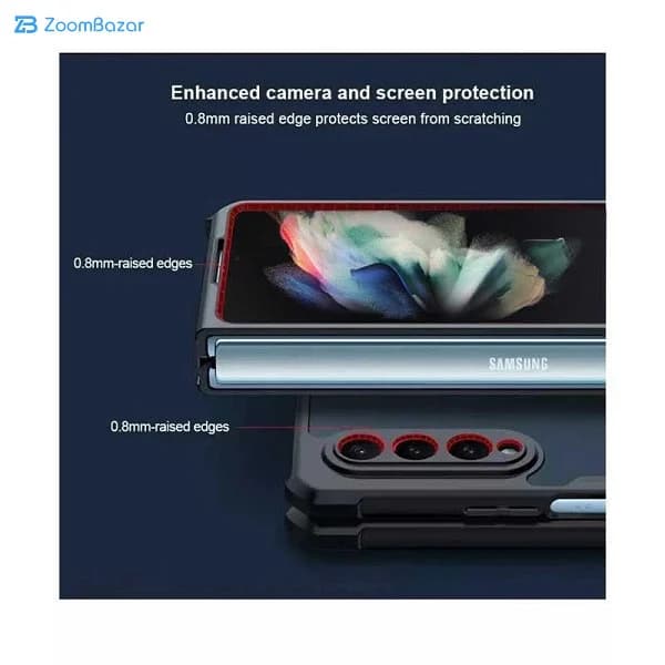 کاور ژاند مدل XUNDD Beatle مناسب برای گوشی موبایل سامسونگ Galaxy Z Fold 3 5G — تصویر ۱۰