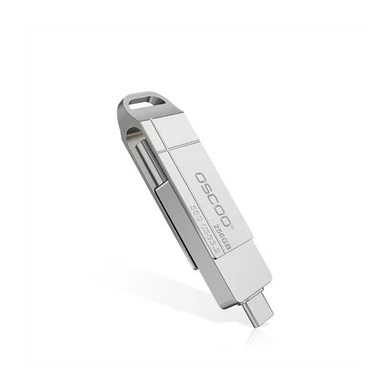فلش اس اس دی اوسکو 512 گیگابایت USB3.2 مدل SU001 Type-C (نقره ای) — تصویر ۲