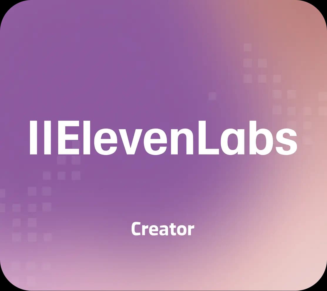 اکانت Elevenlabs Creator