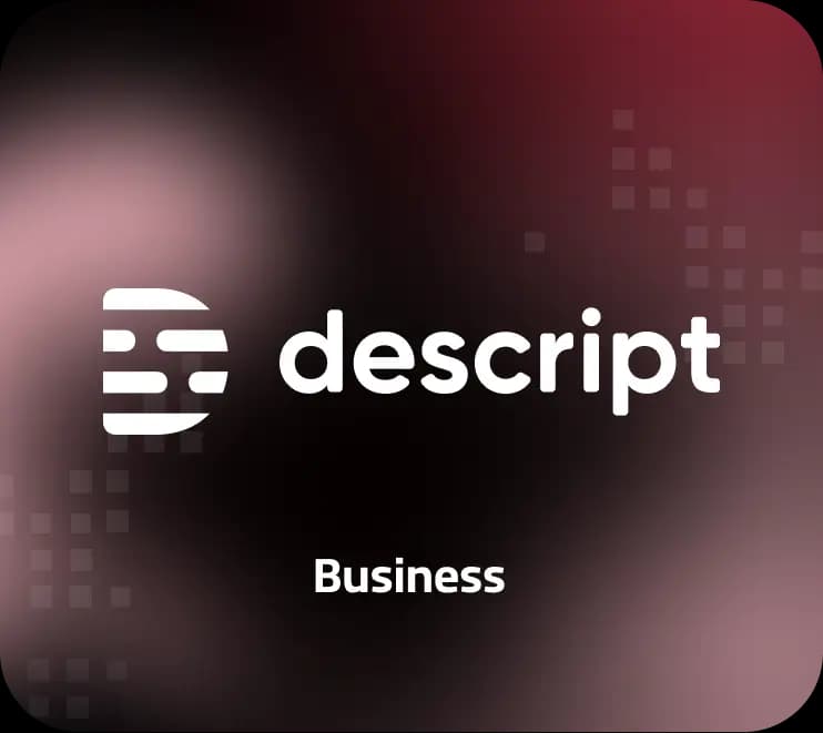 اکانت Descript Business