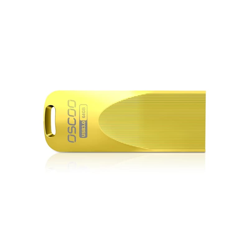 فلش مموری اوسکو 32 گیگابایت USB3.0 مدل Gemini K003 (طلایی) — تصویر ۳