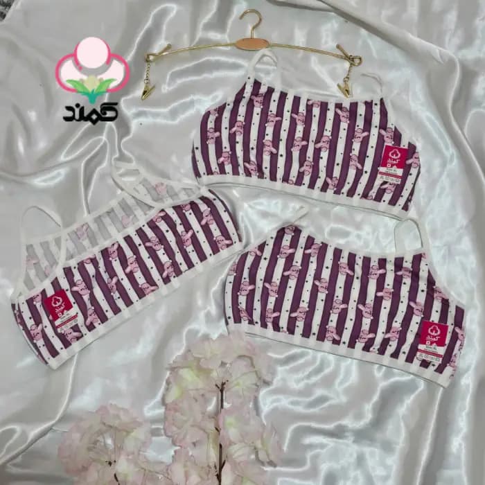 نیم تنه دخترانه دو لایه نخ پنبه — تصویر ۷