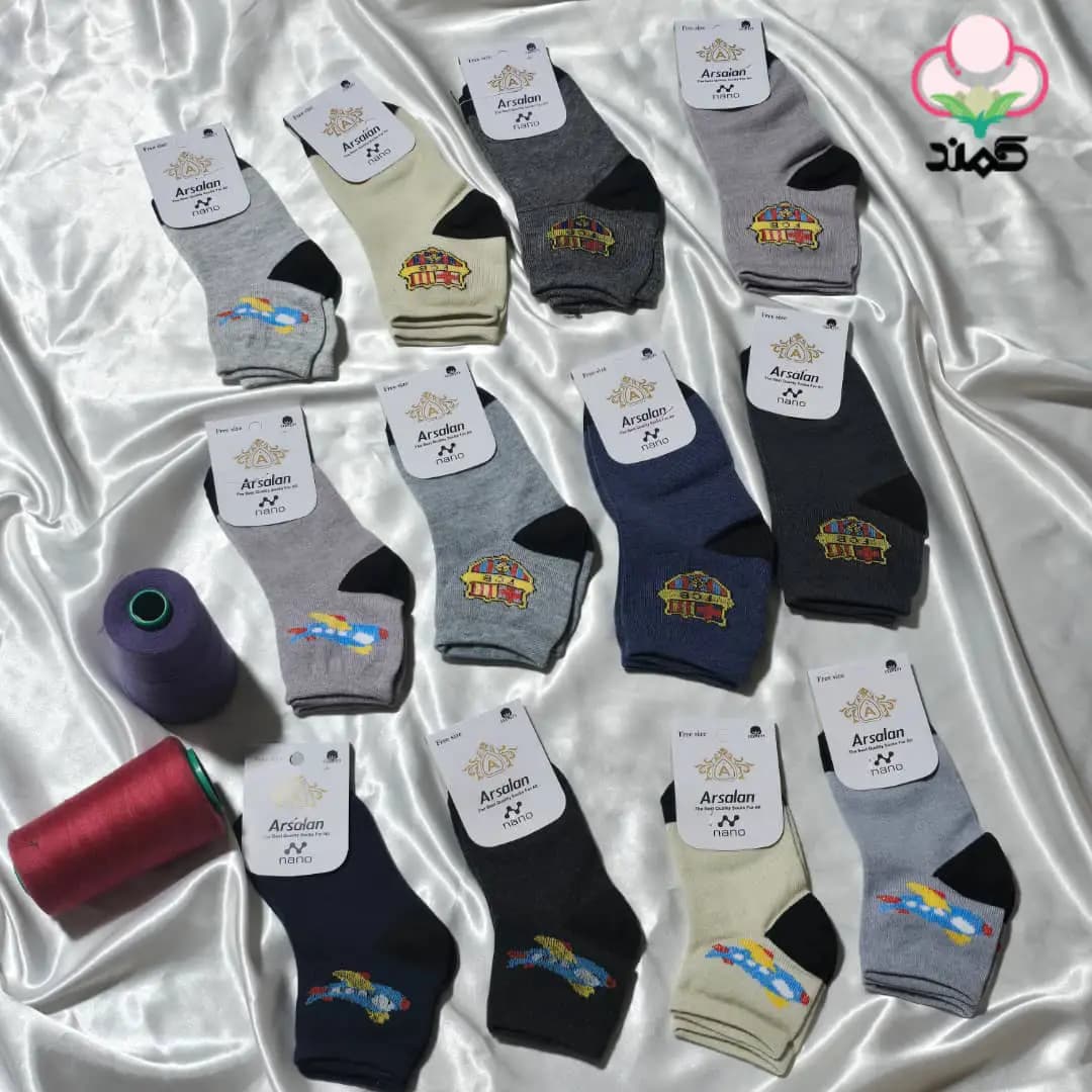 جوراب بچه گانه پسرانه ساق کوتاه
