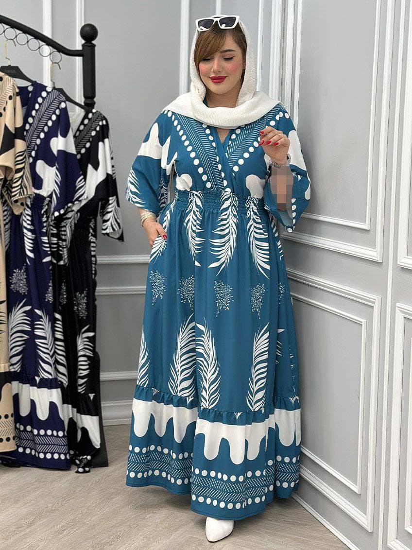 پیراهن ساحلی زنانه مدل کاج 4701 — تصویر ۴